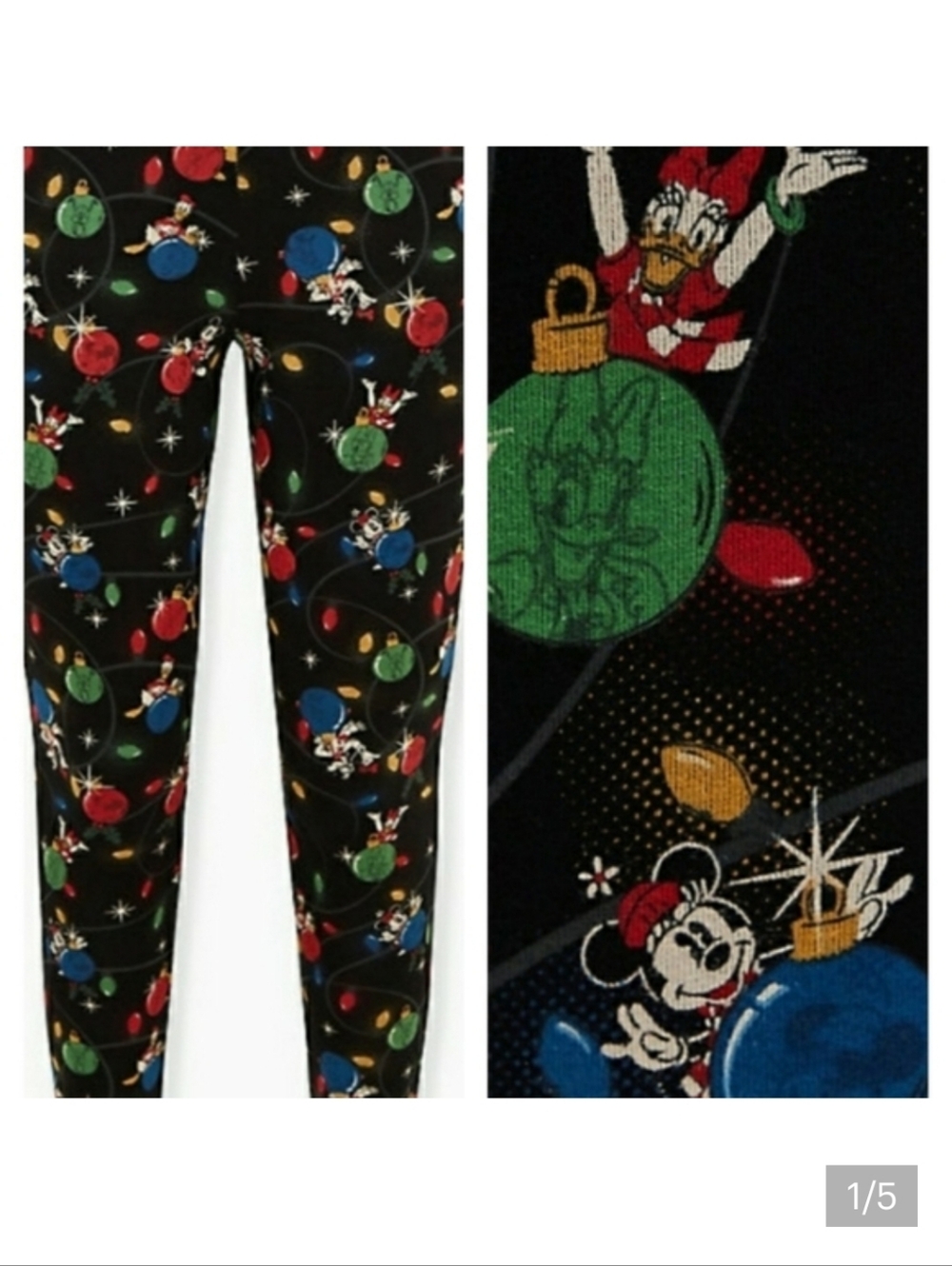 🆕🎄DISNEY MICKEY & FRIENDS HOLIDAY TOSS LEGGING🎄🎀🎄